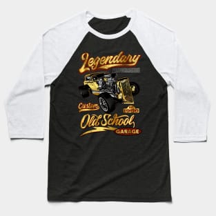 Golden Hot Rod Legendary Performance Baseball T-Shirt